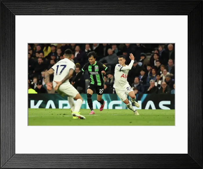 Framed Print : Tottenham Hotspur v Brighton and Hove Albion Premier League 10FEB24 Framed Print : Tottenham Hotspur v Brighton and Hove Albion Premier League 10FEB24