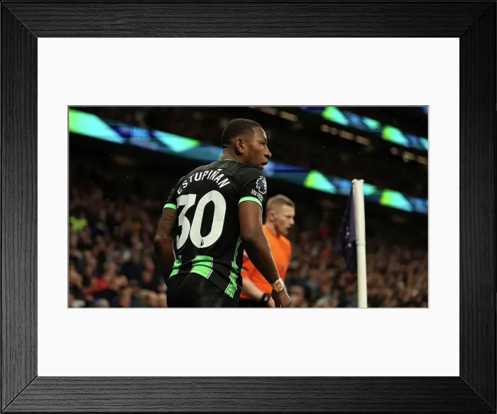 Framed Print : Tottenham Hotspur v Brighton and Hove Albion Premier League 10FEB24 Framed Print : Tottenham Hotspur v Brighton and Hove Albion Premier League 10FEB24