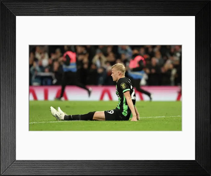 Framed Print : Tottenham Hotspur v Brighton and Hove Albion Premier League 10FEB24 Framed Print : Tottenham Hotspur v Brighton and Hove Albion Premier League 10FEB24