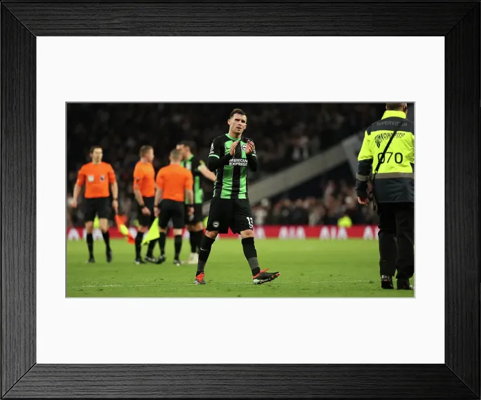 Framed Print : Tottenham Hotspur v Brighton and Hove Albion Premier League 10FEB24 Framed Print : Tottenham Hotspur v Brighton and Hove Albion Premier League 10FEB24