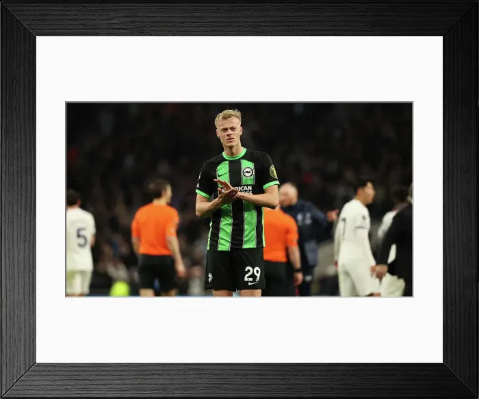 Framed Print : Tottenham Hotspur v Brighton and Hove Albion Premier League 10FEB24 Framed Print : Tottenham Hotspur v Brighton and Hove Albion Premier League 10FEB24