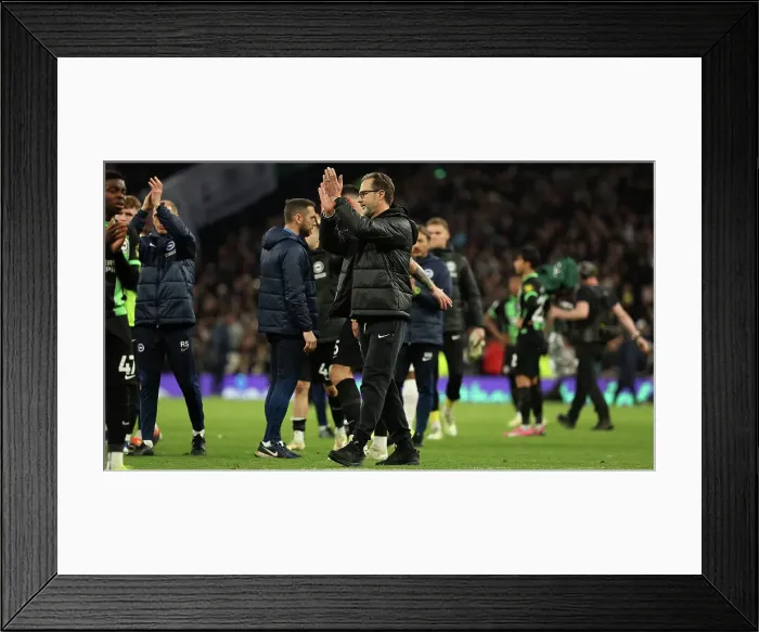 Framed Print : Tottenham Hotspur v Brighton and Hove Albion Premier League 10FEB24 Framed Print : Tottenham Hotspur v Brighton and Hove Albion Premier League 10FEB24