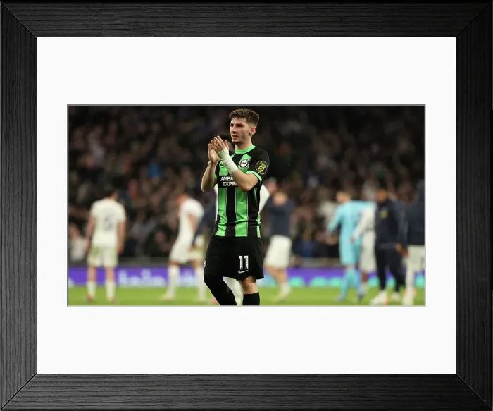 Framed Print : Tottenham Hotspur v Brighton and Hove Albion Premier League 10FEB24 Framed Print : Tottenham Hotspur v Brighton and Hove Albion Premier League 10FEB24