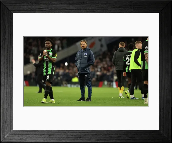 Framed Print : Tottenham Hotspur v Brighton and Hove Albion Premier League 10FEB24 Framed Print : Tottenham Hotspur v Brighton and Hove Albion Premier League 10FEB24