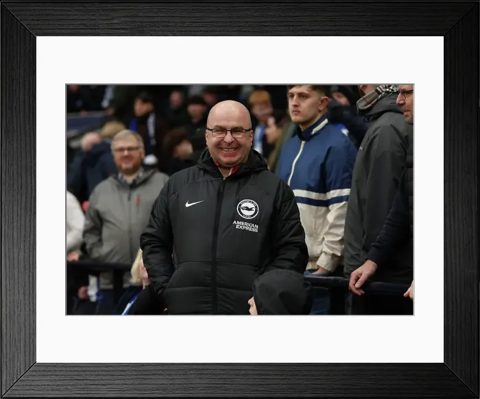 Framed Print : Tottenham Hotspur v Brighton and Hove Albion Premier League 10FEB24 Framed Print : Tottenham Hotspur v Brighton and Hove Albion Premier League 10FEB24