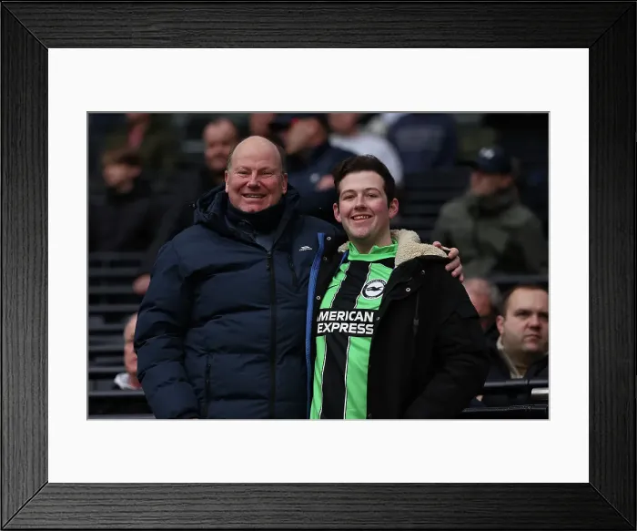 Framed Print : Tottenham Hotspur v Brighton and Hove Albion Premier League 10FEB24 Framed Print : Tottenham Hotspur v Brighton and Hove Albion Premier League 10FEB24