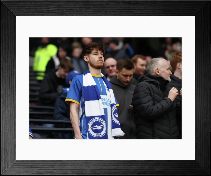 Framed Print : Tottenham Hotspur v Brighton and Hove Albion Premier League 10FEB24 Framed Print : Tottenham Hotspur v Brighton and Hove Albion Premier League 10FEB24
