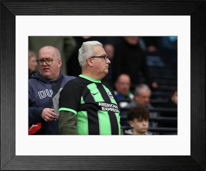 Framed Print : Tottenham Hotspur v Brighton and Hove Albion Premier League 10FEB24 Framed Print : Tottenham Hotspur v Brighton and Hove Albion Premier League 10FEB24