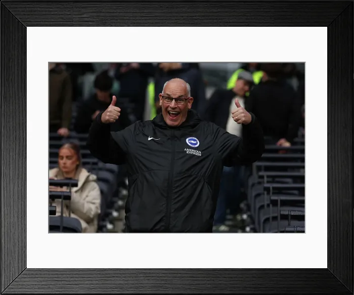 Framed Print : Tottenham Hotspur v Brighton and Hove Albion Premier League 10FEB24 Framed Print : Tottenham Hotspur v Brighton and Hove Albion Premier League 10FEB24