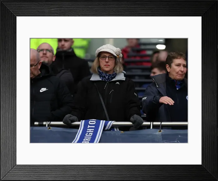 Framed Print : Tottenham Hotspur v Brighton and Hove Albion Premier League 10FEB24 Framed Print : Tottenham Hotspur v Brighton and Hove Albion Premier League 10FEB24