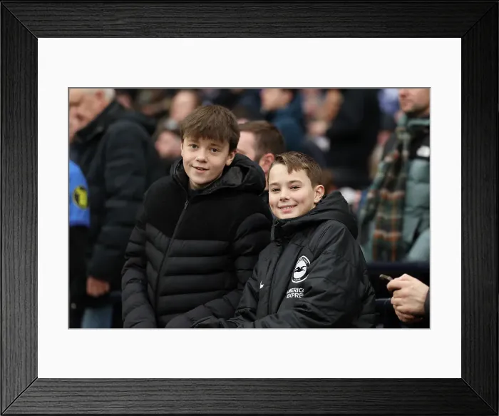 Framed Print : Tottenham Hotspur v Brighton and Hove Albion Premier League 10FEB24 Framed Print : Tottenham Hotspur v Brighton and Hove Albion Premier League 10FEB24