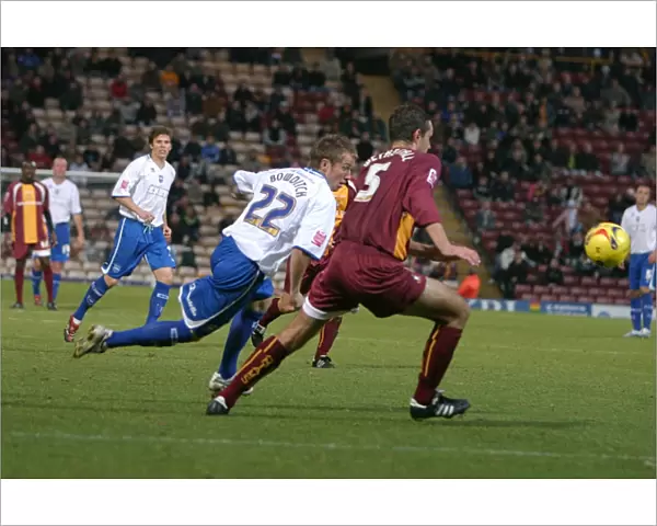 Dean Bowditch in Action: Brighton & Hove Albion vs Bradford City