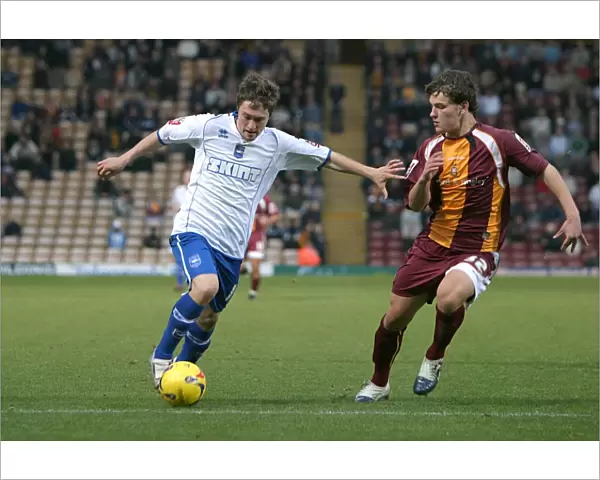 Jake Robinson in Action: Brighton and Hove Albion vs Bradford City