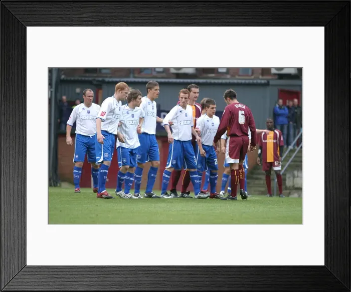Framed Print : Defensive Action Framed Print : Defensive Action