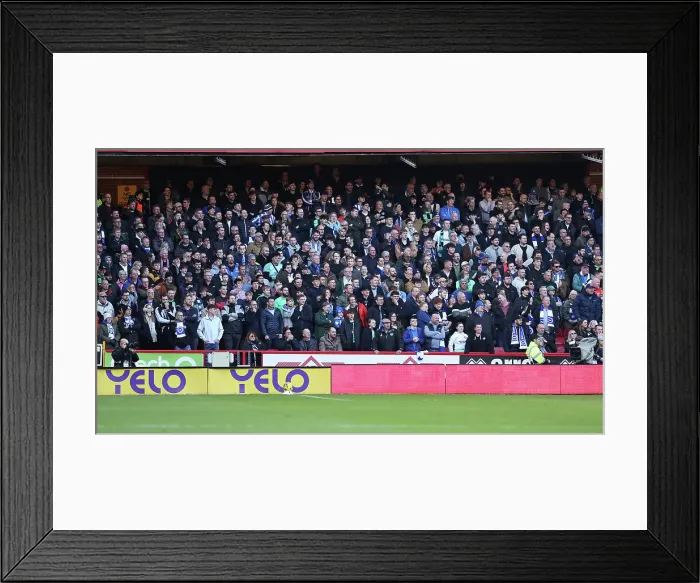 Framed Print : Sheffield United v Brighton and Hove Albion Premier League 18FEB24 Framed Print : Sheffield United v Brighton and Hove Albion Premier League 18FEB24