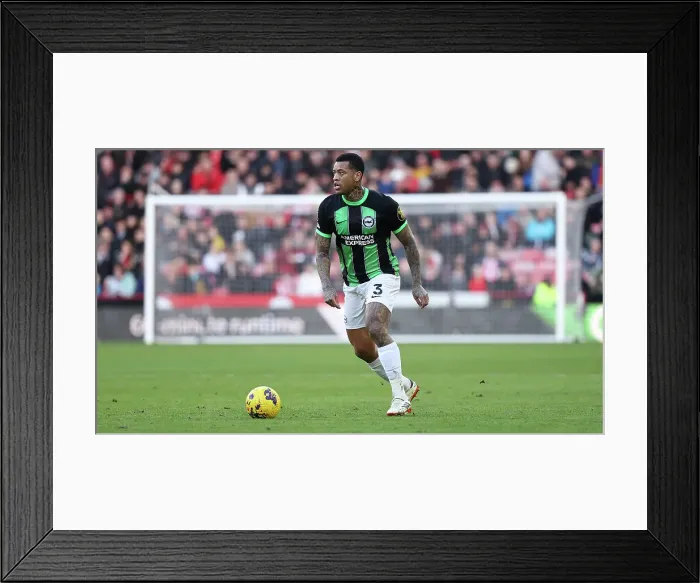 Framed Print : Sheffield United v Brighton and Hove Albion Premier League 18FEB24 Framed Print : Sheffield United v Brighton and Hove Albion Premier League 18FEB24