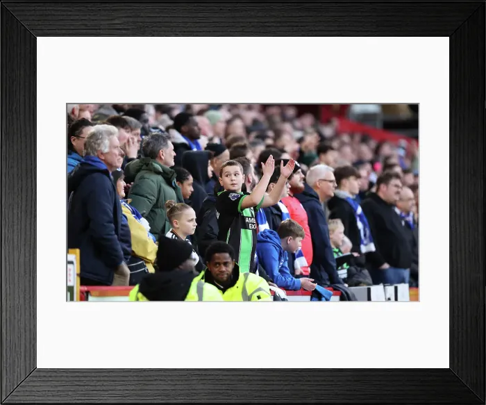Framed Print : Sheffield United v Brighton and Hove Albion Premier League 18FEB24 Framed Print : Sheffield United v Brighton and Hove Albion Premier League 18FEB24