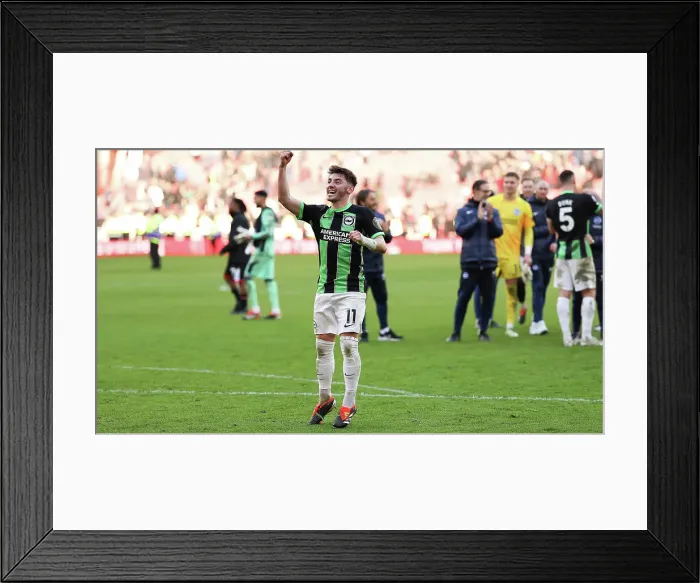Framed Print : Sheffield United v Brighton and Hove Albion Premier League 18FEB24 Framed Print : Sheffield United v Brighton and Hove Albion Premier League 18FEB24