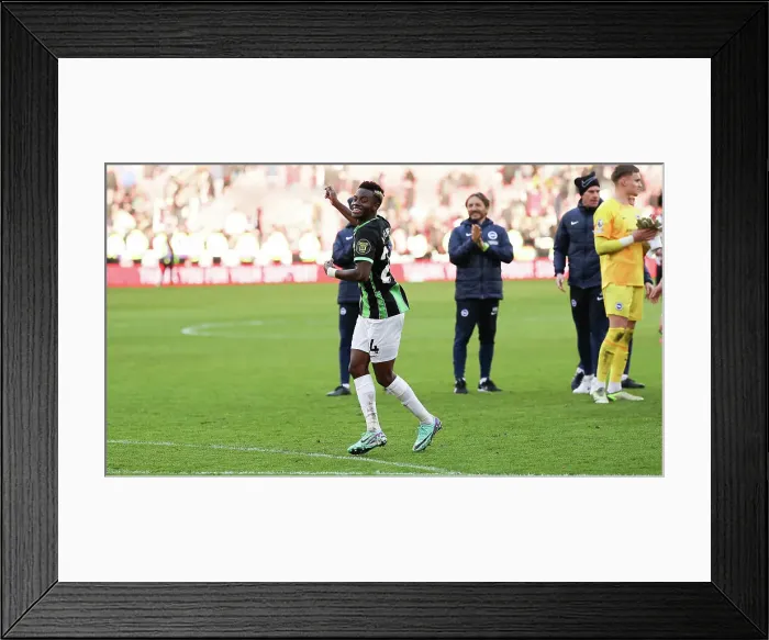 Framed Print : Sheffield United v Brighton and Hove Albion Premier League 18FEB24 Framed Print : Sheffield United v Brighton and Hove Albion Premier League 18FEB24