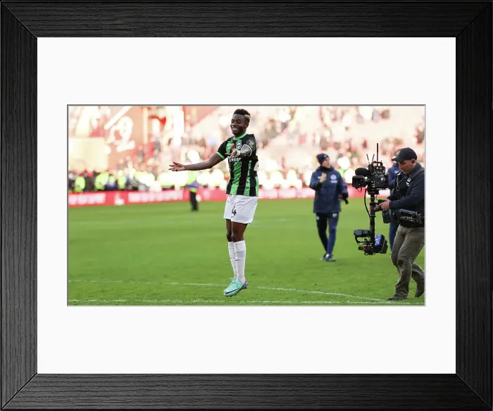 Framed Print : Sheffield United v Brighton and Hove Albion Premier League 18FEB24 Framed Print : Sheffield United v Brighton and Hove Albion Premier League 18FEB24