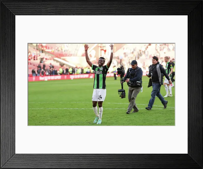 Framed Print : Sheffield United v Brighton and Hove Albion Premier League 18FEB24 Framed Print : Sheffield United v Brighton and Hove Albion Premier League 18FEB24