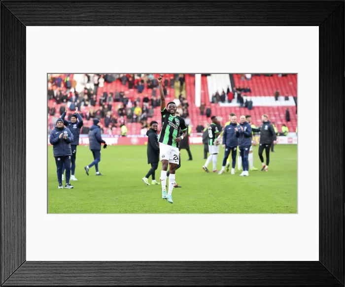 Framed Print : Sheffield United v Brighton and Hove Albion Premier League 18FEB24 Framed Print : Sheffield United v Brighton and Hove Albion Premier League 18FEB24