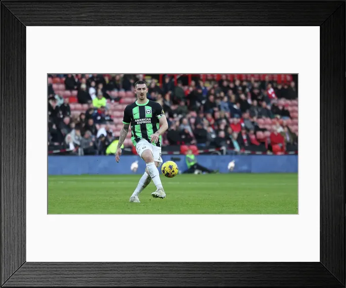 Framed Print : Sheffield United v Brighton and Hove Albion Premier League 18FEB24 Framed Print : Sheffield United v Brighton and Hove Albion Premier League 18FEB24