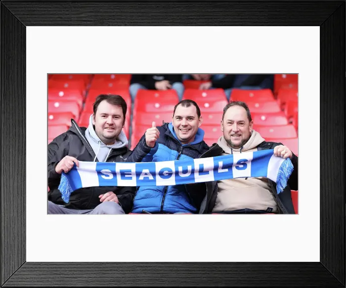 Framed Print : Sheffield United v Brighton and Hove Albion Premier League 18FEB24 Framed Print : Sheffield United v Brighton and Hove Albion Premier League 18FEB24
