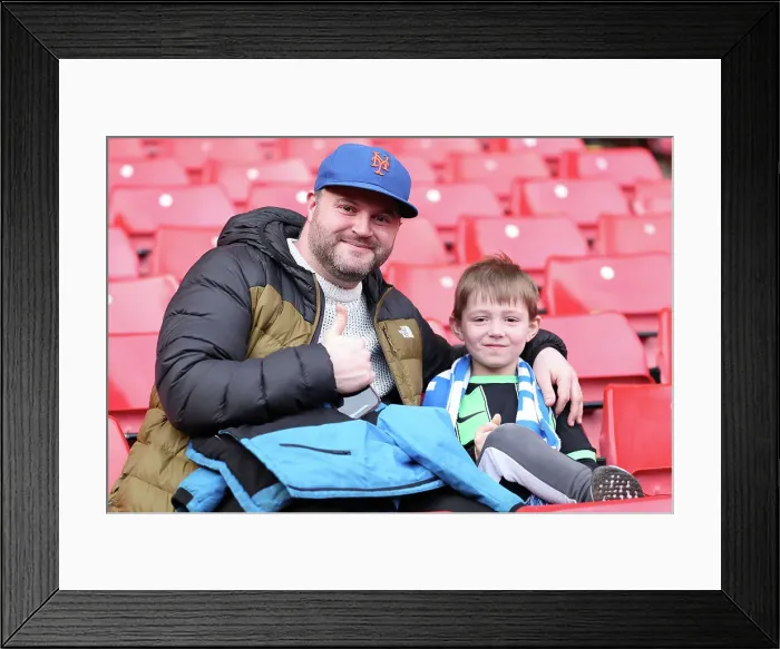 Framed Print : Sheffield United v Brighton and Hove Albion Premier League 18FEB24 Framed Print : Sheffield United v Brighton and Hove Albion Premier League 18FEB24