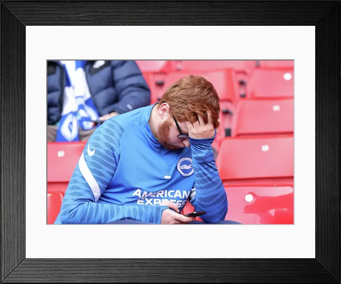 Framed Print : Sheffield United v Brighton and Hove Albion Premier League 18FEB24 Framed Print : Sheffield United v Brighton and Hove Albion Premier League 18FEB24