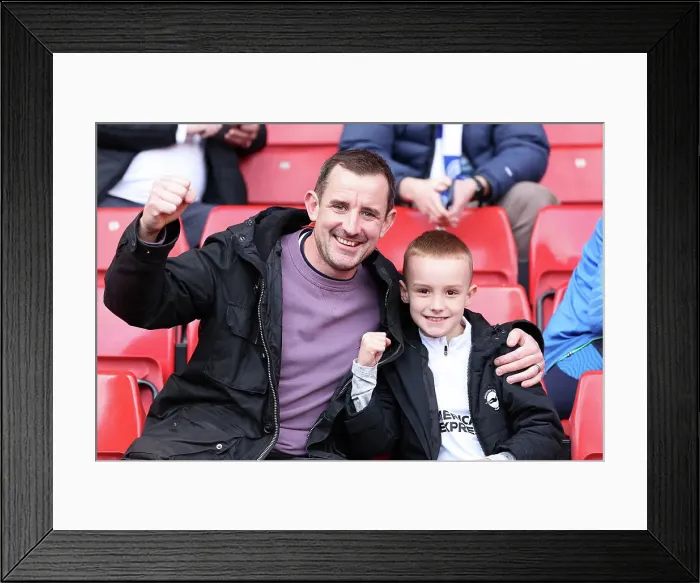 Framed Print : Sheffield United v Brighton and Hove Albion Premier League 18FEB24 Framed Print : Sheffield United v Brighton and Hove Albion Premier League 18FEB24