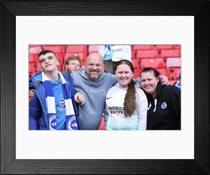 Framed Print : Sheffield United v Brighton and Hove Albion Premier League 18FEB24 Framed Print : Sheffield United v Brighton and Hove Albion Premier League 18FEB24