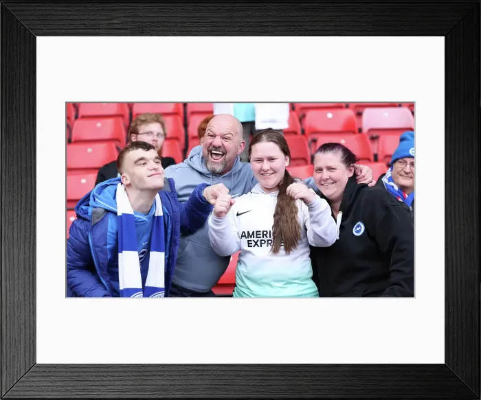 Framed Print : Sheffield United v Brighton and Hove Albion Premier League 18FEB24 Framed Print : Sheffield United v Brighton and Hove Albion Premier League 18FEB24