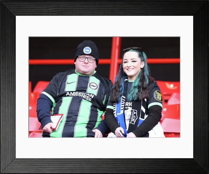 Framed Print : Sheffield United v Brighton and Hove Albion Premier League 18FEB24 Framed Print : Sheffield United v Brighton and Hove Albion Premier League 18FEB24