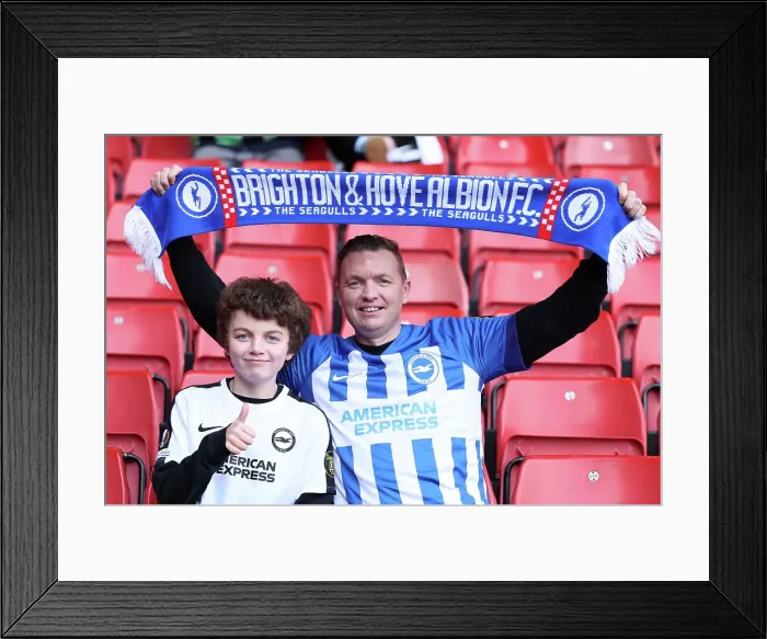Framed Print : Sheffield United v Brighton and Hove Albion Premier League 18FEB24 Framed Print : Sheffield United v Brighton and Hove Albion Premier League 18FEB24