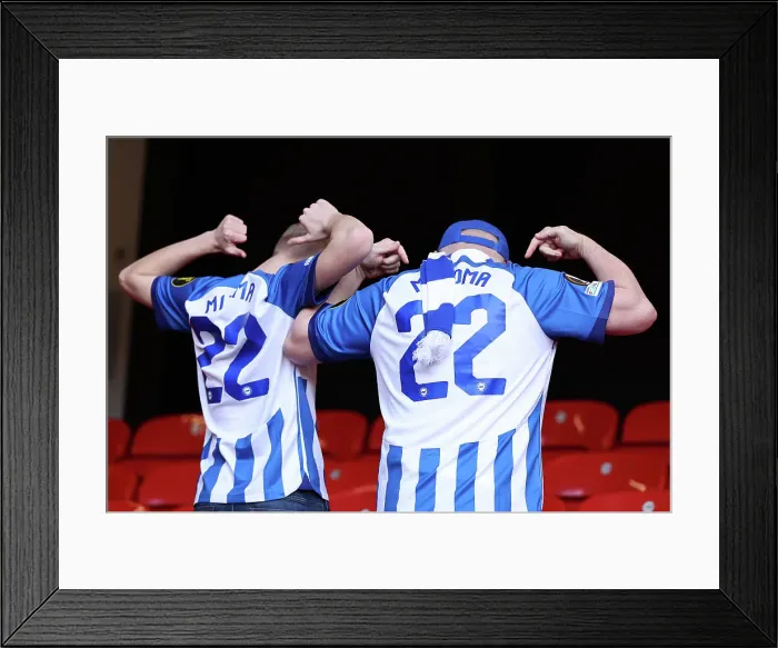 Framed Print : Sheffield United v Brighton and Hove Albion Premier League 18FEB24 Framed Print : Sheffield United v Brighton and Hove Albion Premier League 18FEB24