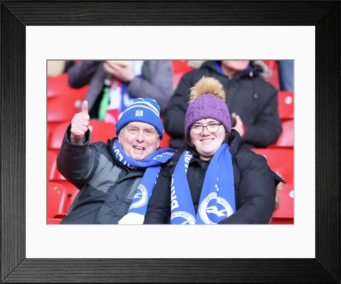 Framed Print : Sheffield United v Brighton and Hove Albion Premier League 18FEB24 Framed Print : Sheffield United v Brighton and Hove Albion Premier League 18FEB24