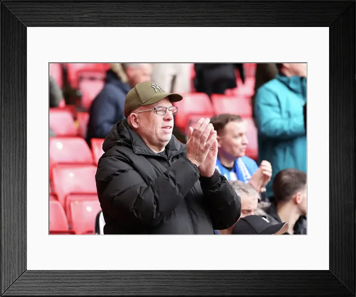 Framed Print : Sheffield United v Brighton and Hove Albion Premier League 18FEB24 Framed Print : Sheffield United v Brighton and Hove Albion Premier League 18FEB24