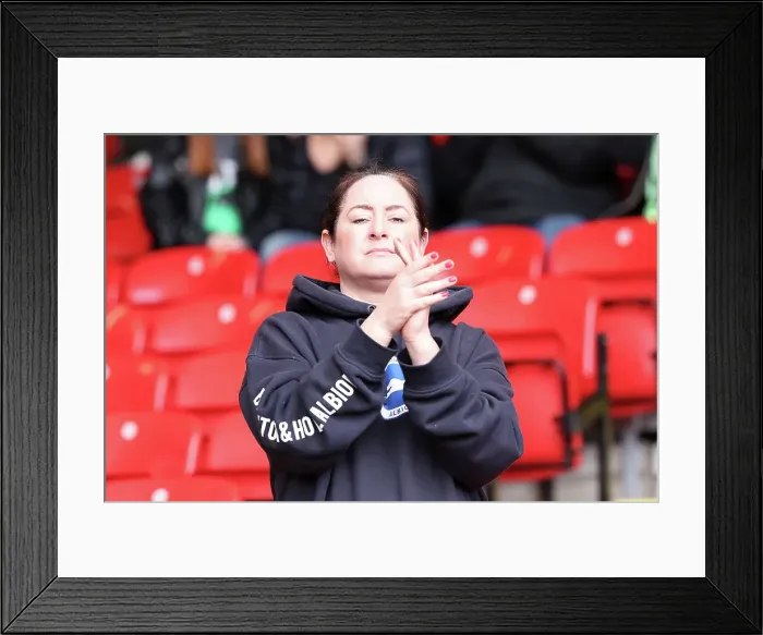 Framed Print : Sheffield United v Brighton and Hove Albion Premier League 18FEB24 Framed Print : Sheffield United v Brighton and Hove Albion Premier League 18FEB24