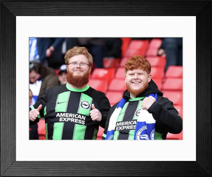 Framed Print : Sheffield United v Brighton and Hove Albion Premier League 18FEB24 Framed Print : Sheffield United v Brighton and Hove Albion Premier League 18FEB24