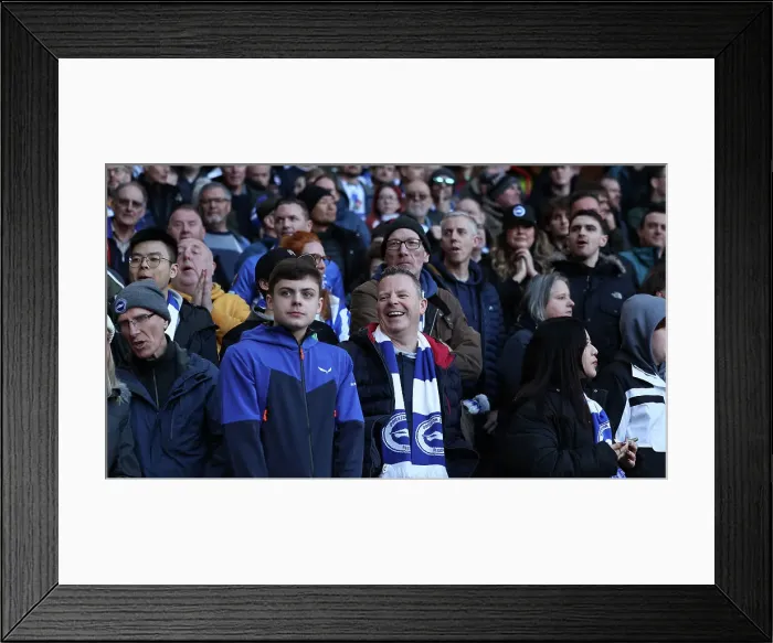 Framed Print : Sheffield United v Brighton and Hove Albion Premier League 18FEB24 Framed Print : Sheffield United v Brighton and Hove Albion Premier League 18FEB24