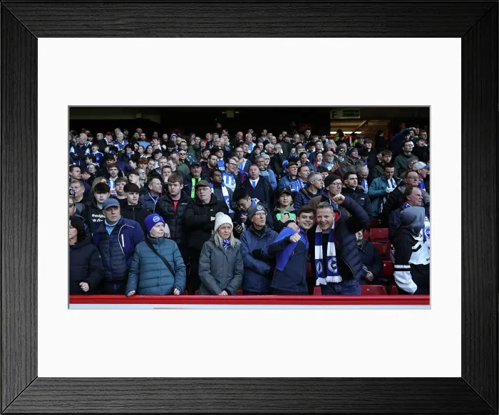 Framed Print : Sheffield United v Brighton and Hove Albion Premier League 18FEB24 Framed Print : Sheffield United v Brighton and Hove Albion Premier League 18FEB24