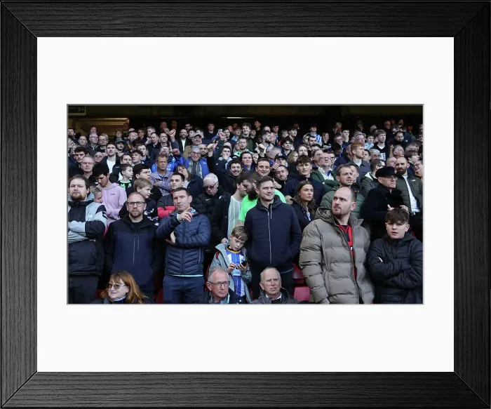 Framed Print : Sheffield United v Brighton and Hove Albion Premier League 18FEB24 Framed Print : Sheffield United v Brighton and Hove Albion Premier League 18FEB24