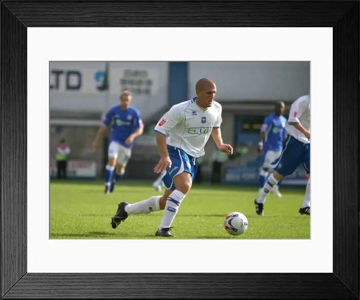 Framed Print : Brighton Midfielder Adam El-Abd Carries the Ball Forward Framed Print : Brighton Midfielder Adam El-Abd Carries the Ball Forward