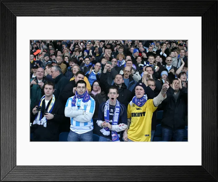 Framed Print : Leeds United away 2004  /  05