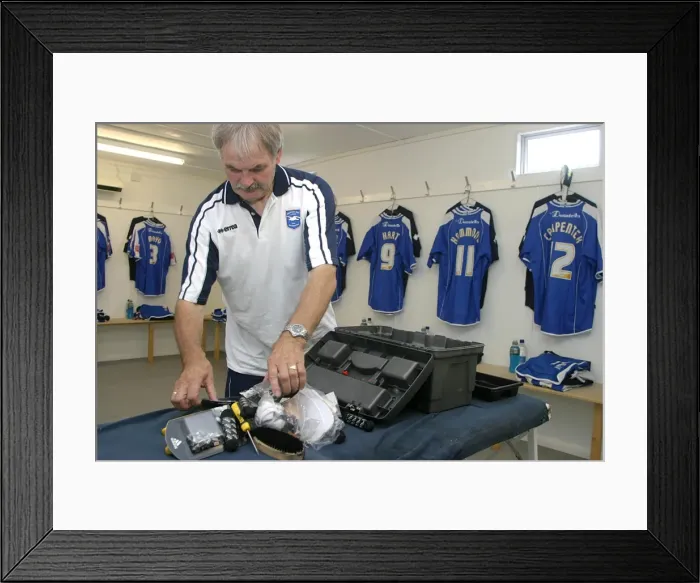 Framed Print : Kit Man Framed Print : Kit Man