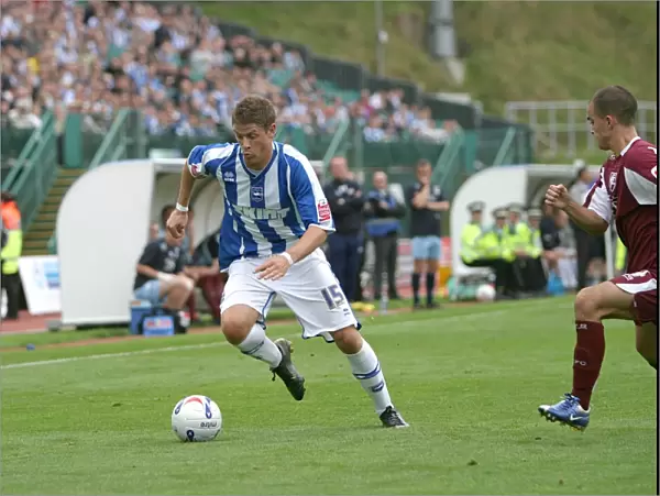 Alex Revell in Action: Brighton and Hove Albion vs. Chesterfield at Withdean