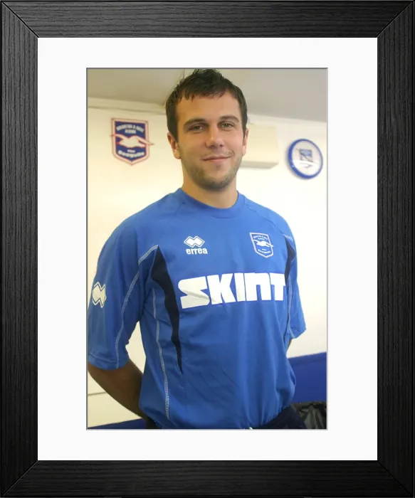 Framed Print : Behind the Scenes: Wayne Henderson in the Brighton & Hove Albion FC Home Dressing Room at Withdean Stadium Framed Print : Behind the Scenes: Wayne Henderson in the Brighton & Hove Albion FC Home Dressing Room at Withdean Stadium