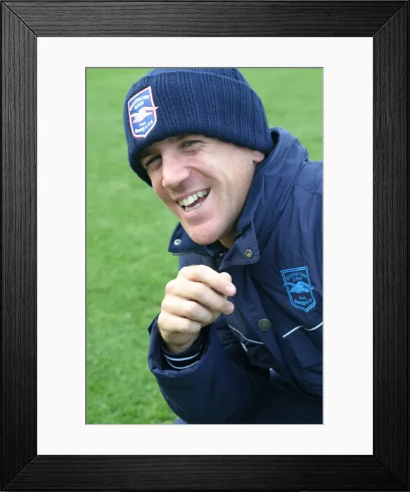 Framed Print : Brighton and Hove Albion's Adam El-Abd Focused and Ready: Warming Up for the Big Game Framed Print : Brighton and Hove Albion's Adam El-Abd Focused and Ready: Warming Up for the Big Game