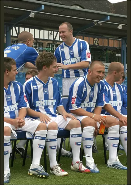 Brighton and Hove Albion FC 2006-07 Team Photocall